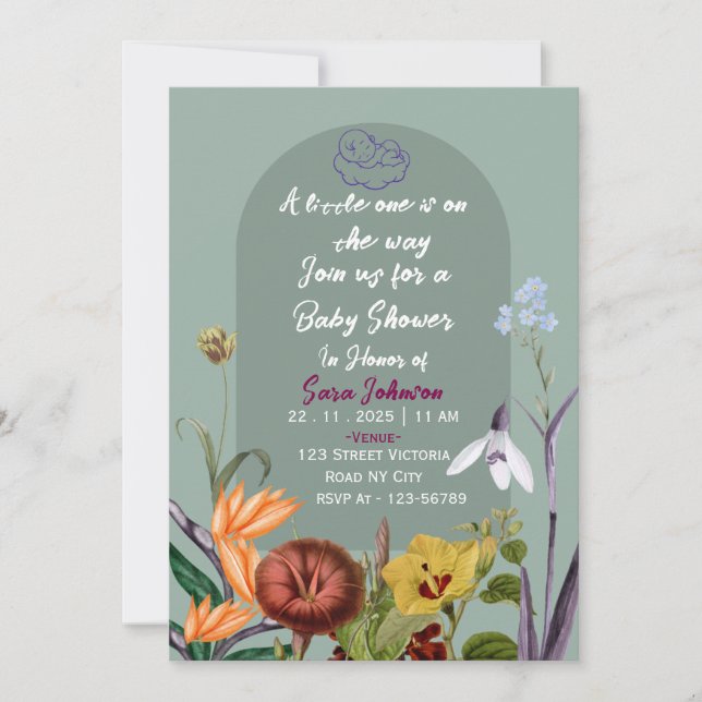 Baby Shower Invitations  (Devant)
