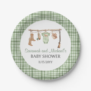 Baby Shower Jagd   Eine kleine Baby Shower Jagd  Pappteller