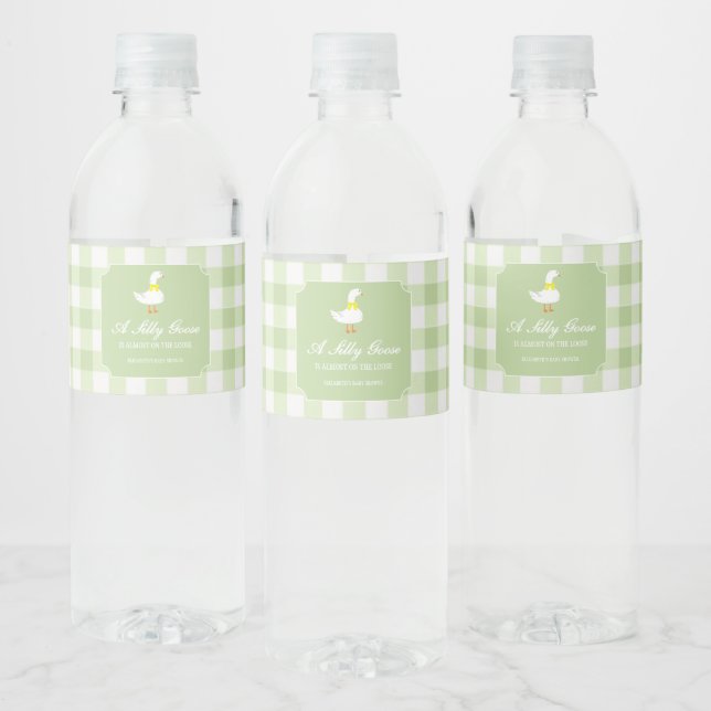 Baby Shower Kleine Gans (Flaschen)