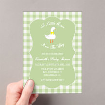 Baby Shower Kleine Gans
