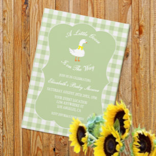 Baby Shower Kleine Gans Einladung