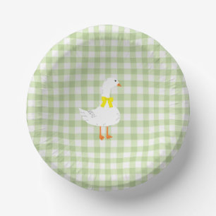 Baby Shower Kleine Gans Pappteller