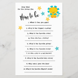Baby Shower Lion Wie gut Sie wissen, Karte