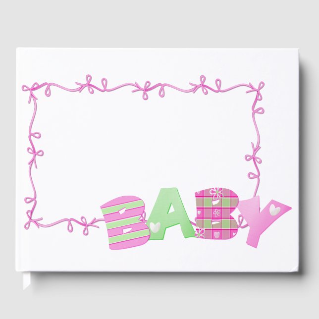 Baby shower Livre d'invité (Recto)