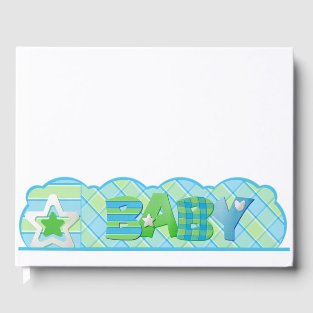 Baby shower Livre d'invité (Recto)