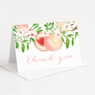 Baby shower Merci Notes, Peach Orchard