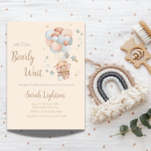 Baby Shower Neutral Teddy Theme