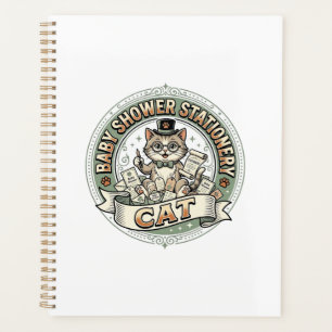 Baby-Shower-Papierkatze Baby-Shower-Papier  Planer
