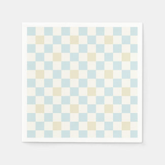 Baby-Shower-Papiernapkin für einen Jungen | Blau k Serviette