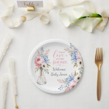 Baby Shower Papierplatte: Highlights IVF-Reise