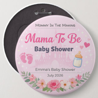 Baby Shower Pin | Mommy To Be | Party Favor Button