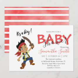 Baby Shower Pirate Ankündigung