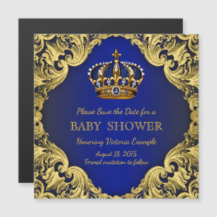 Baby shower Prince Enregistrer les Magnets de la c