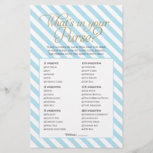 Baby Shower Purplay Flyer