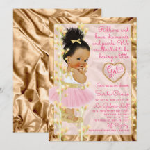 Baby Shower Rosa & Gold