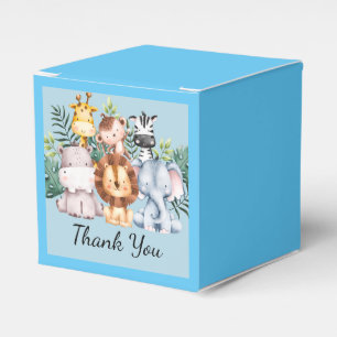 Baby Shower Safari Gevor Box Geschenkschachtel