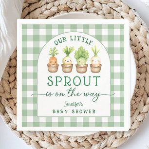 Baby Shower Servietten aus Papier 'Kleiner Spross'