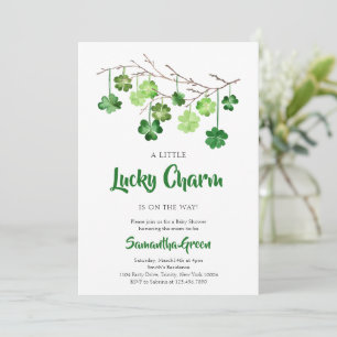 Baby shower St. Patrick Invitation