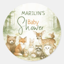 Baby Shower Süße Babytierchen