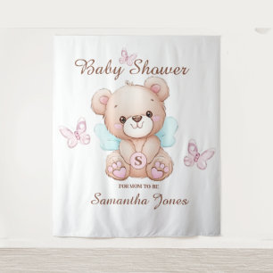 Baby shower Tapisserie personnalisée