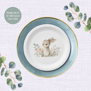 Baby Shower Teller Hasen-Themen-Baby-Party