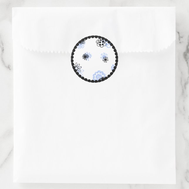 Baby Shower Umschlag Aufkleber (Tasche)