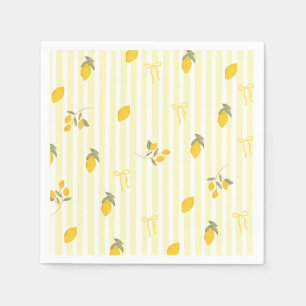 Baby Shower 'Zitrone, wir können es kaum erwarten, Serviette