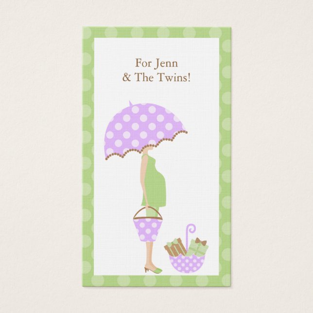 Baby Showmarke (Vorderseite)