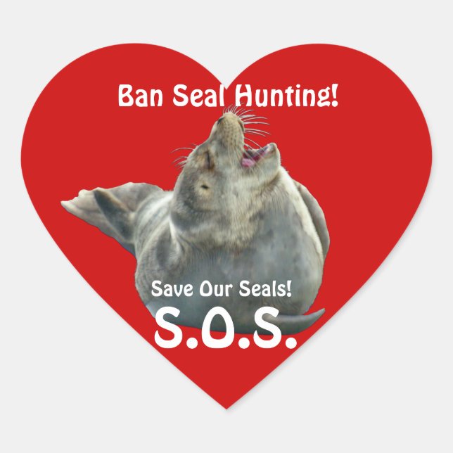 BABY SIEGEL Anti-Siegel-Hunt Wildlife Sticker (Vorderseite)