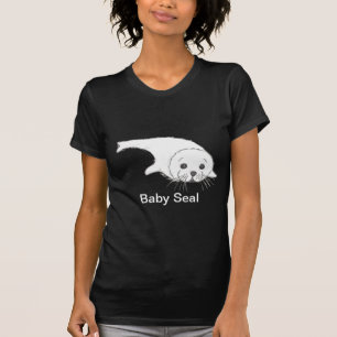 Baby-Siegel-Cartoon T-Shirt