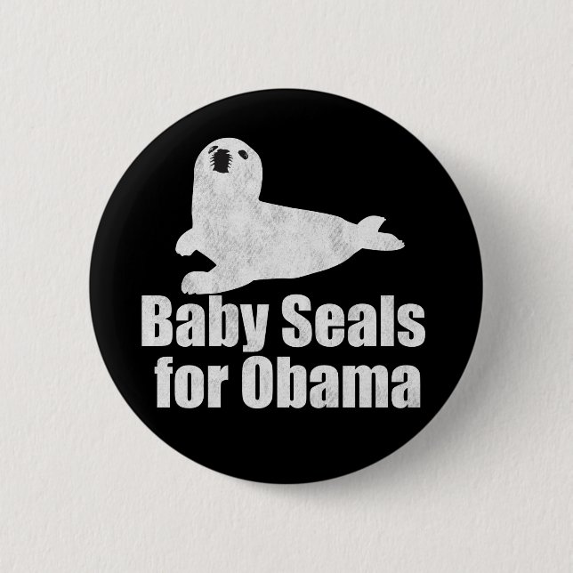 Baby-Siegel für Obama Button (Vorderseite)