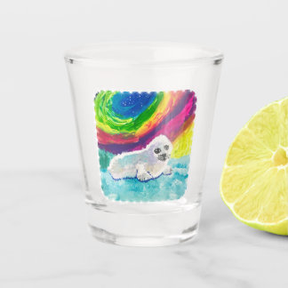 Baby Siegel "Kunst von Kindern" Schnapsglas