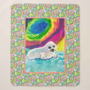 Baby Siegel "Kunst von Kindern" Sherpadecke