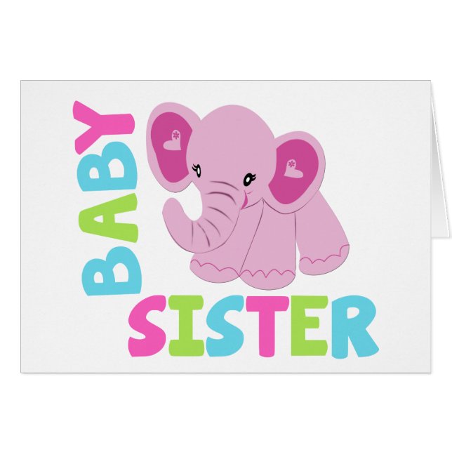 Baby Sister Elephant (Devant horizontal)