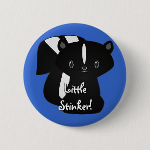 Baby Skunk Button