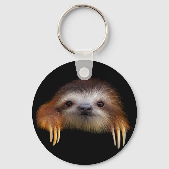 Baby Sloth Schlüsselanhänger (Vorderseite)