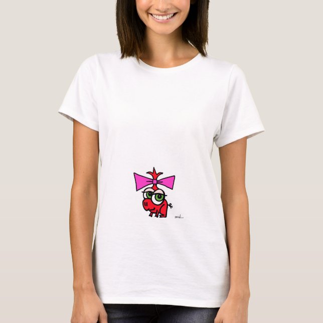 Baby smirk sie Shirt (Vorderseite)