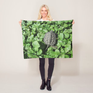 Baby Snapping Turtle Fleece Blanket