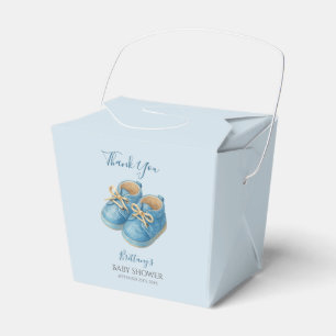 Baby Sneaker Minimal Baby Shower  Geschenkschachtel