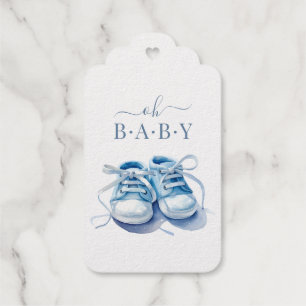 Baby Sneakers Baby Shower Invasion, Baby Boy Geschenkanhänger