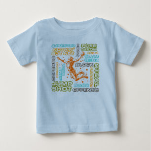Baby-Spielanzug, Basketball Baby T-shirt