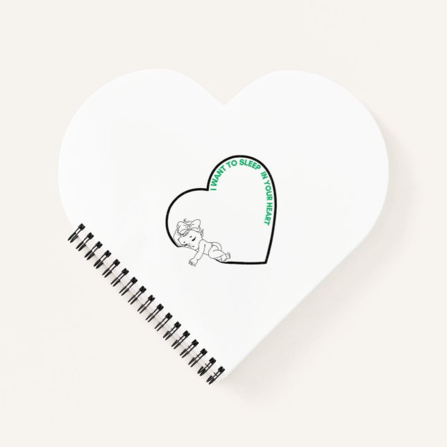 Baby Spiral Notebook Notizbuch (Vorderseite)