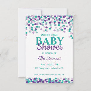 Baby Sprinkle   Babydusche Einladung