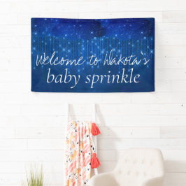 Baby Sprinkle Classic Blue | Moody-Dusche Willkomm Banner