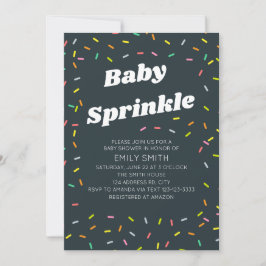 Baby Sprinkle Einladung