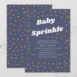 Baby Sprinkle Einladung