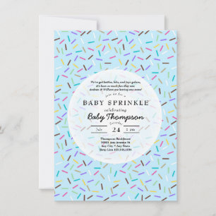 Baby Sprinkle Einladungen