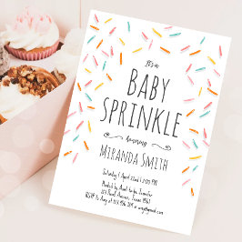 Baby Sprinkle Gender Neutral Coed Dusche Confetti Einladung
