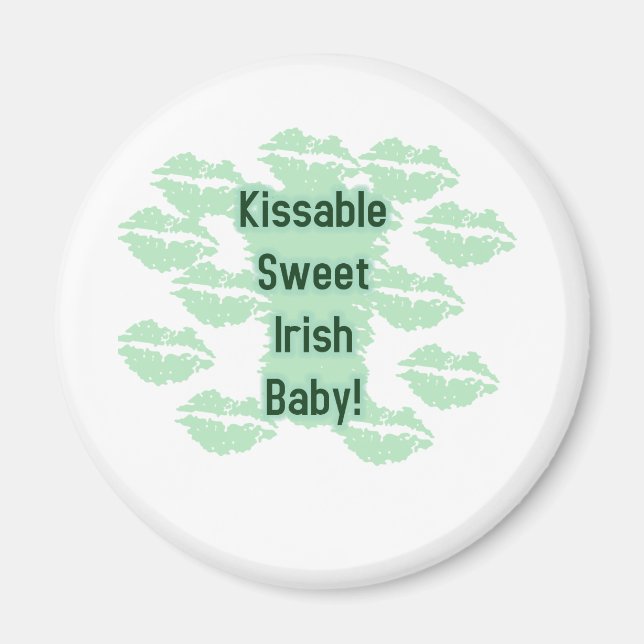 Baby St. Patrick's Day Magnet (Devant)