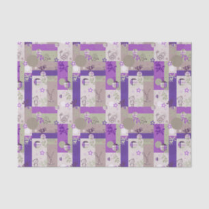 Baby-Steppdecken-Muster Seidenpapier